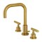 Kingston Brass FSC8933CML Manhattan Widespread Bathroom Faucet W/ Brass Pop-Up, Brass FSC8933CML - alternate 1